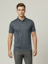 Rawgear Summer Dry Fit Polo Shirt For Men-Grey-BE9893