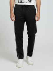 Stylish Regular Fit Summer Trouser For Men-Black-NST01