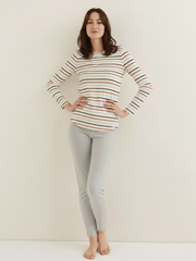 Stylish Winter Loungewear Set For Women-Multi-SS04