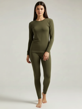 VZV Warmer Suit For Women-Olive Green-VZV04