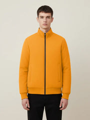 Payper Winter Zipper Mockneck Jacket For Men-Bright Orange-PH18