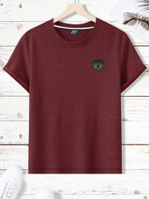 NK Thermal Under Jacket Half Sleeve Shirt For Men-Burgundy-SP1255/RT2310