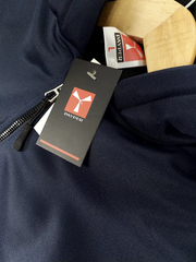 Payper Zipper Winter Jacket For Men-Dark Navy With Grey-PH06