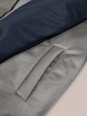 Payper Zipper Winter Jacket For Men-Dark Navy With Light Grey-PH08