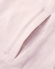 Louis Vicaci Fleece Zipper Tracksuit For Ladies Smoke Pink with Black & Red Stripe-BR1111