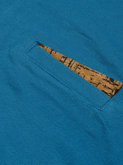 LV Summer Polo Shirt For Men-Dark Sky with Black-BE805/BR13047