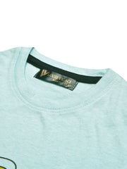 Louis Vicaci Single Jersey Tee Shirt For Kids-Ice Blue-BE1182/BR13423