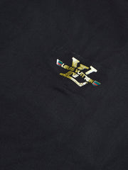 Louis Vicaci Summer Lycra T Shirt For Men-Black-BE1318/BR13561