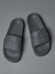 Men's Premium Flip Flop Fashion Slides-Dark Grey-BE2554