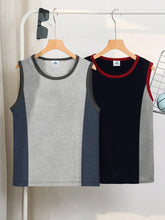 Pack Of 2 ADS Single Jersey Sleeveless T Shirt For Kids-BE3238