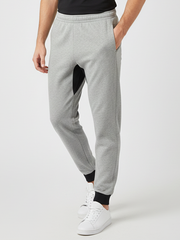 Stylish Terry Fleece Trouser For Men-Grey Melange-UFS09