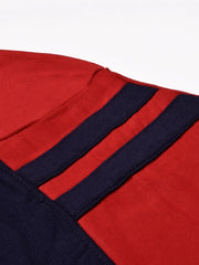 U.S Polo Assn Fleece Tracksuit For Men Dark Navy & Red-SP302/RT2129