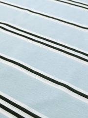 Orignal Single Jersey Crew Neck Tee Shirt For Men-Blue With Stripes-SP1736/RT2425