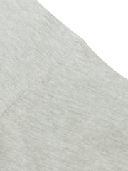 Next Summer Signle Jersey Short For Kids-Grey Melange-AN2857