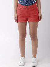Old Navy Denim Short For Ladies-Red-SP2416