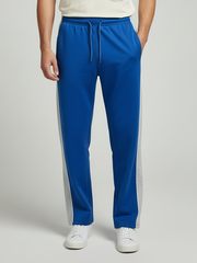 Stylish Regular Fit Single Jersey Summer Trouser For Men-Royal Blue-NST09