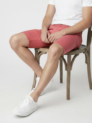 Stylish Cotton 3 Quarter Short For Men-Pink-BE4677