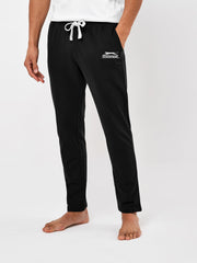 Slazenger Straight Fit Fleece Trouser For Men-Black-SP201/RT2110