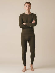 VZV Warmer Suit For Men-Dark Brown-VZV09