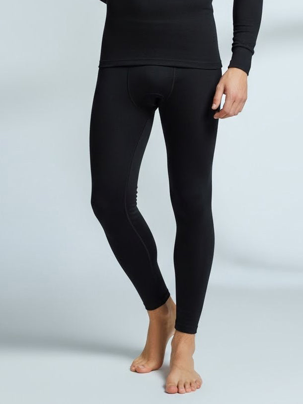 Thermal Warmer Trouser For Men-Black-TVS07