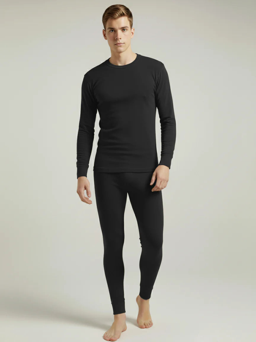VZV Warmer Suit For Men-Black-VZV12