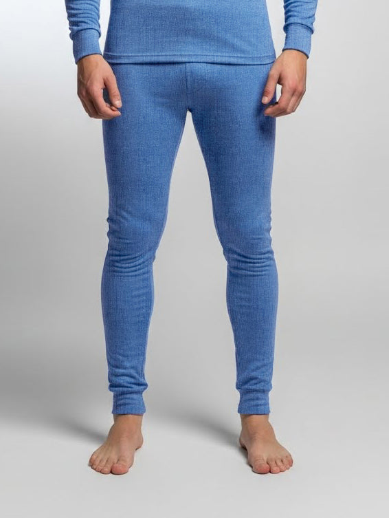 Thermal Warmer Trouser For Men-Blue-TVS11