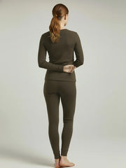 VZV Warmer Suit For Women-Dark Brown-VZV10