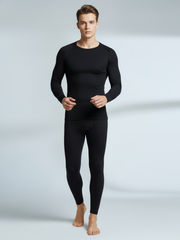 Thermal Warmer Suit For Men-Black-TVS01