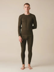 VZV Warmer Suit For Men-Dark Brown-VZV09