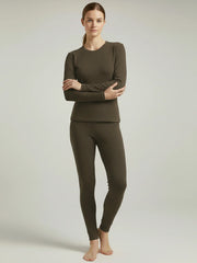 VZV Warmer Suit For Women-Dark Brown-VZV10