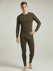 VZV Warmer Suit For Men-Dark Brown-VZV09