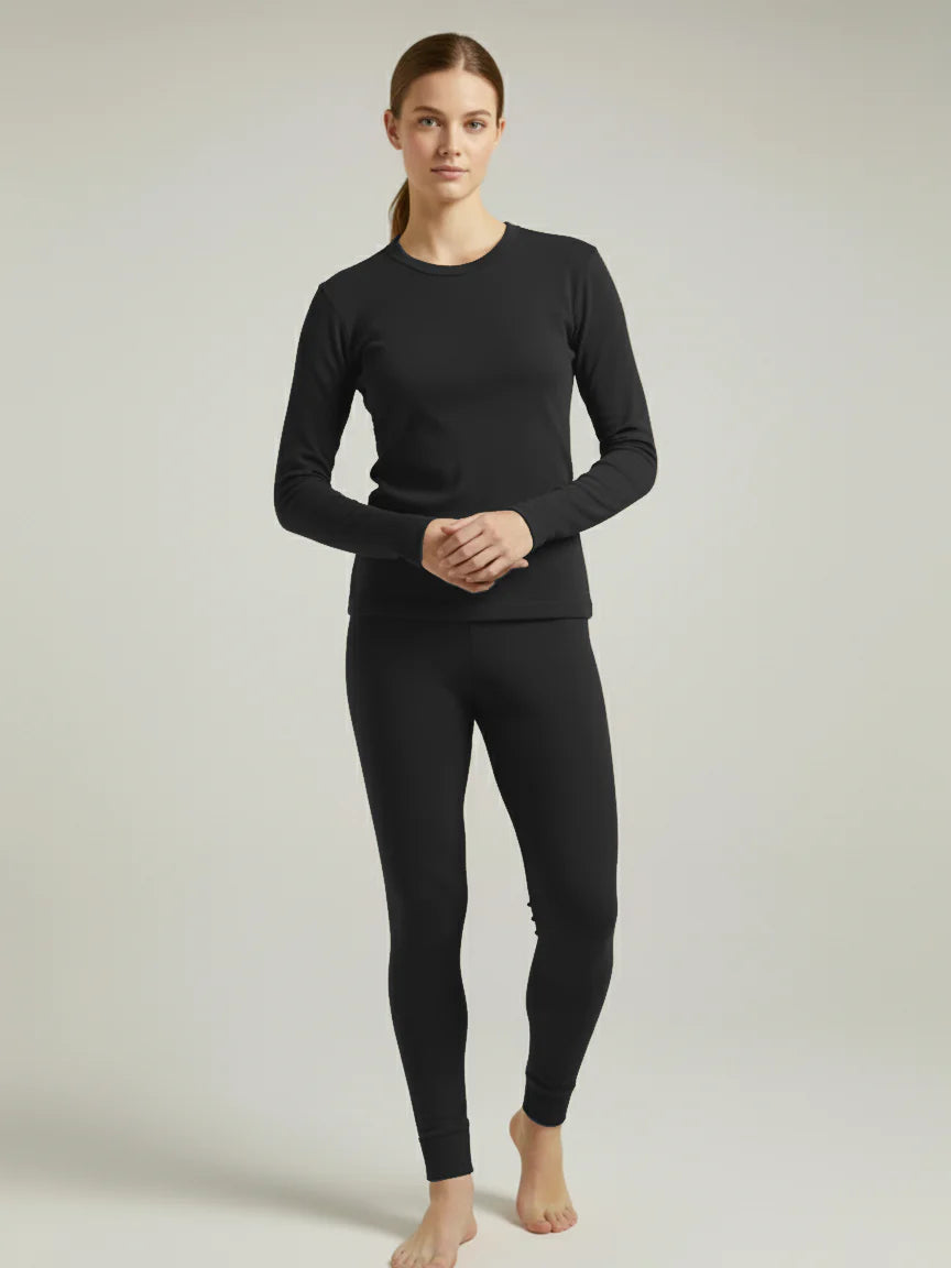 VZV Warmer Suit For Women-Black-VZV11