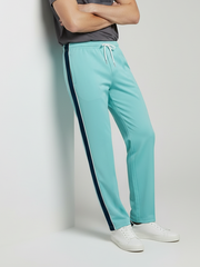 Stylish Regular Fit Single Jersey Summer Trouser For Men-Sky Blue-NST03