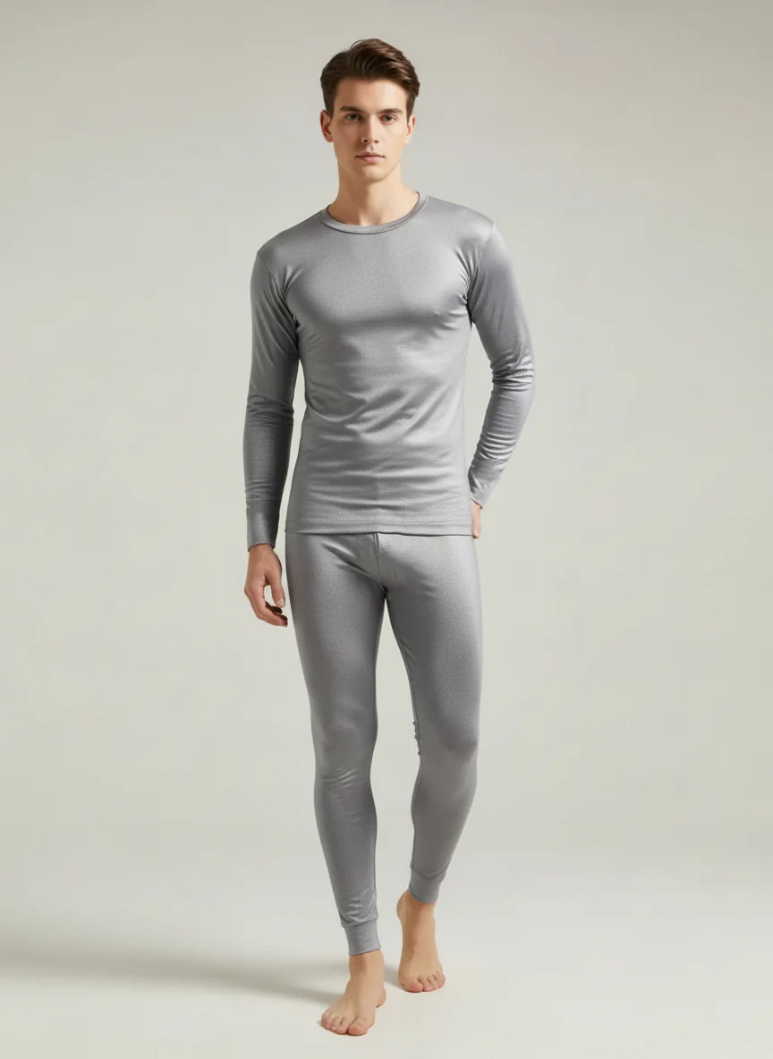 VZV Warmer Suit For Men-Silver-VZV02