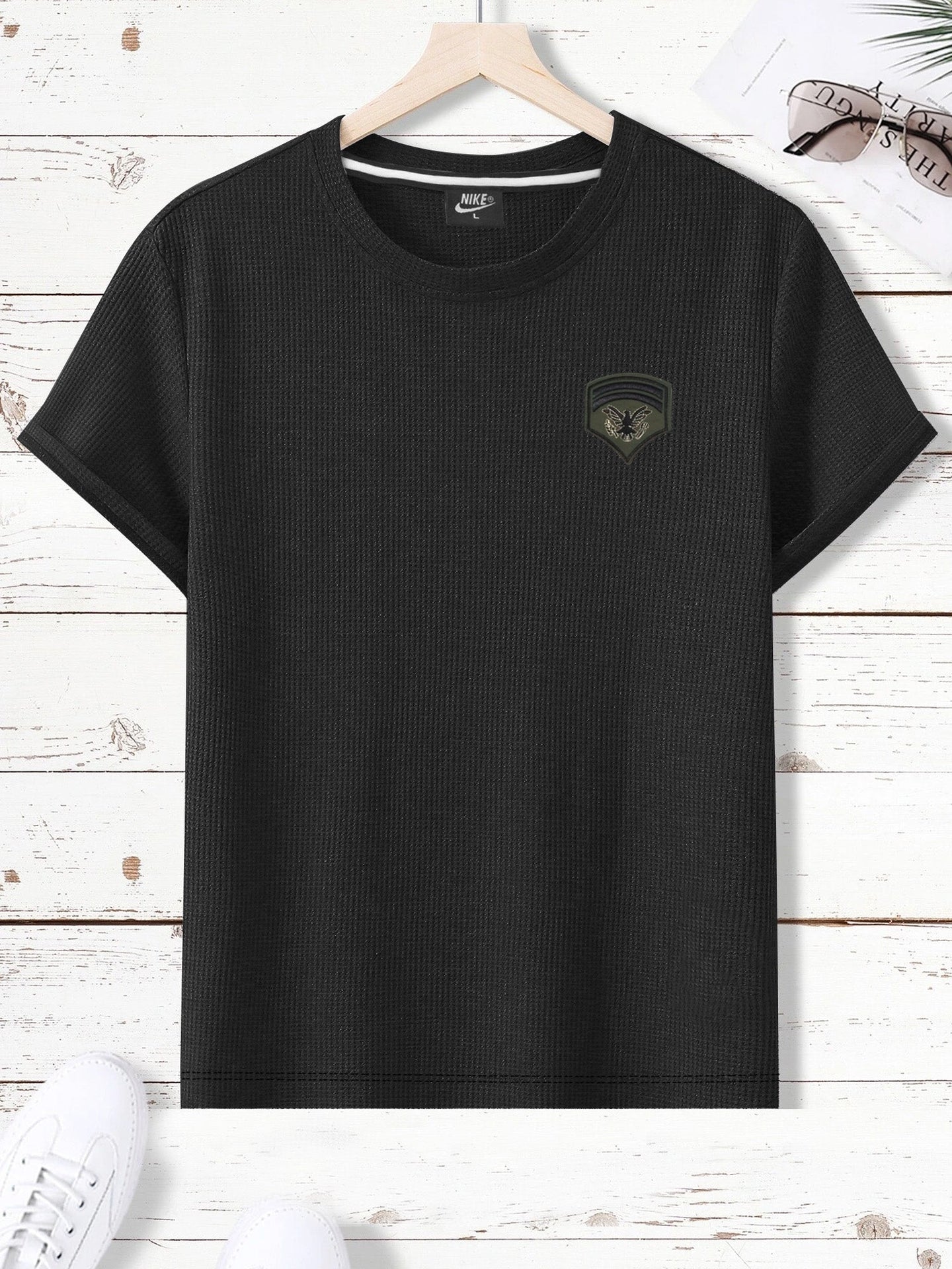 NK Thermal Under Shirt Half Sleeve Shirt For Men-Black-SP1256/RT2311