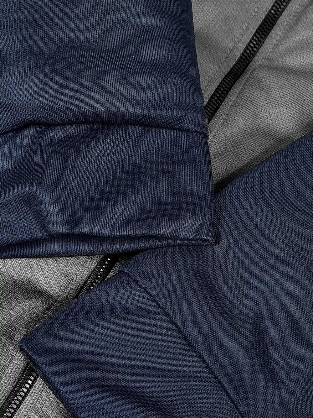 Payper Zipper Winter Jacket For Men-Dark Navy With Grey-PH06