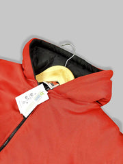 Payper Zipper Winter Jacket For Men-Red & Navy-PH04