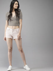 Old Navy Denim Short For Ladies-Baby Pink-SP2419