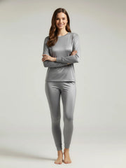 VZV Warmer Suit For Women-Silver-VZV05