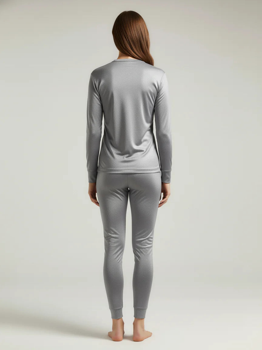 VZV Warmer Suit For Women-Silver-VZV05