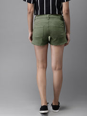 Old Navy Denim Short For Ladies-Green-SP2434