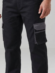 Grey Cargo Trouser For Men-BE6665