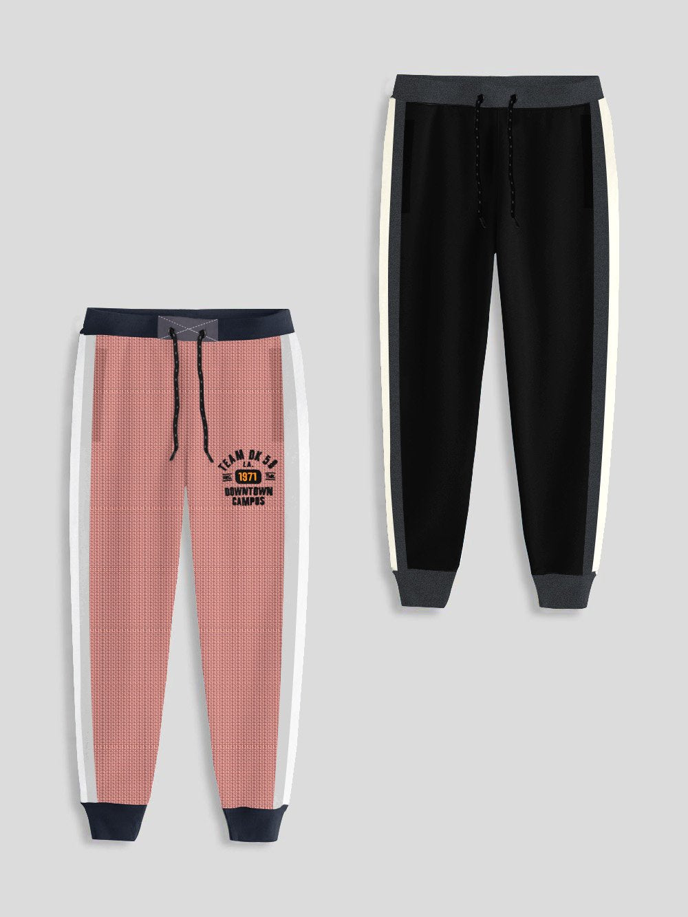 Pack Of 2 Slim Fit Jogger Trouser For Kids