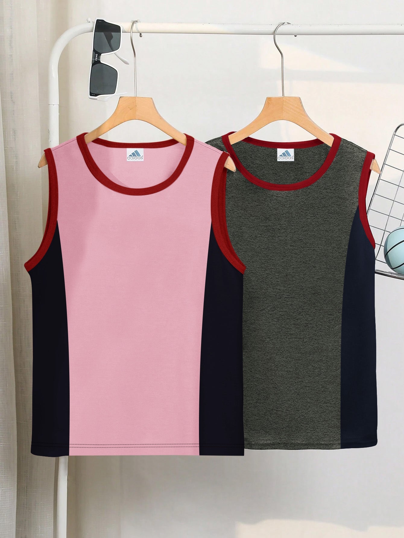 Pack Of 2 ADS Single Jersey Sleeveless T Shirt For Kids-BE3238