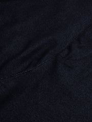 Louis Vicaci Super Stretchy Slim Fit Interlock Denim Pent For Men-Navy with Noise-BR13131