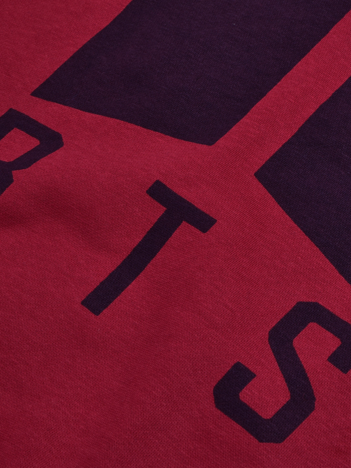 BTS Fleece Tracksuit For Kids-Dark Red with Navy Panels-BE54/BR879