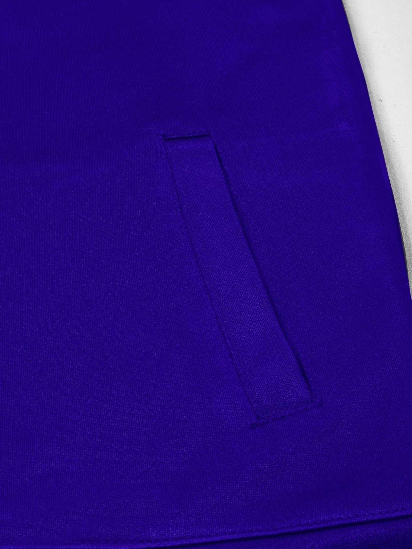 TNF Baseball Inner Fur Jacket For Men-Royal Blue-BE197/BR999