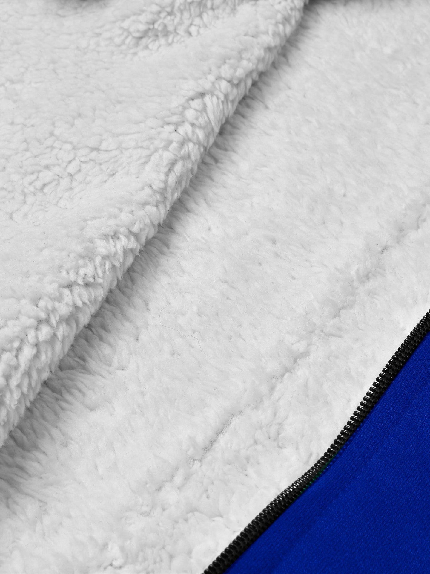 TNF Baseball Inner Fur Jacket For Men-Royal Blue-BE197/BR999