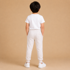 Kids Classic Plain White Cotton T-Shirt – Soft & Comfortable