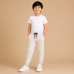 Kids Classic Plain White Cotton T-Shirt – Soft & Comfortable